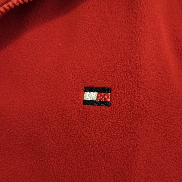Tommy Hilfiger Women's‎ Full Zip Outdoor Vest Fleece Sleeveless Size Large - Picture 6 of 7